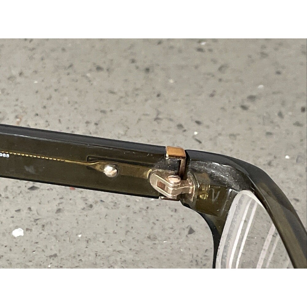 Gucci GG 1444 988 Brown Rectangular Eyeglasses Frames ONLY 130 Full Rim Italy - Picture 8 of 15